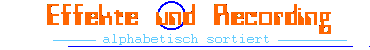 Recording-Logo A-Z
