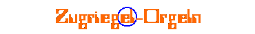 Zugriegel Orgel Logo